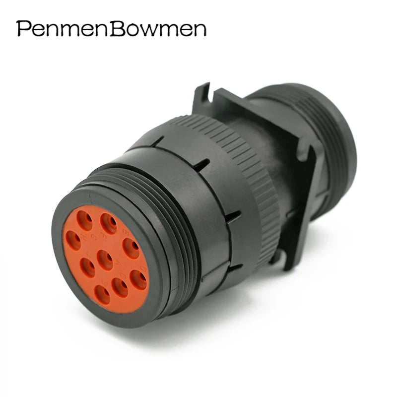 1 Set 9 Pin Deutsch Auto Circular Electrical Cable Connectors Female Male Wire Harness Plug HD16-9-1939P J1939 HD16-9-1939S