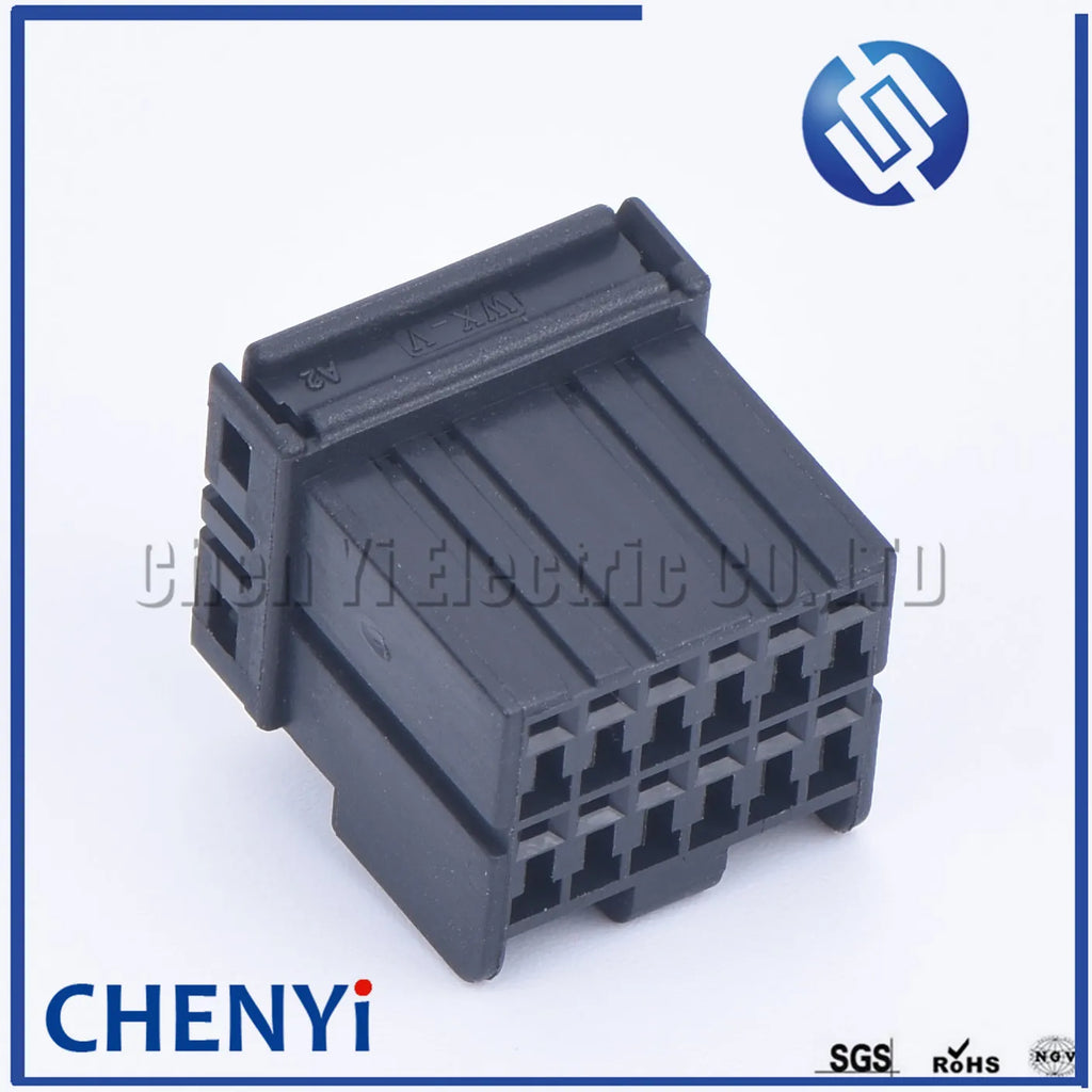 12 Pin 174058-2 174045-2 male or female Sealed black auto wire connector window lifter assembly harness plug for car motorcycle
