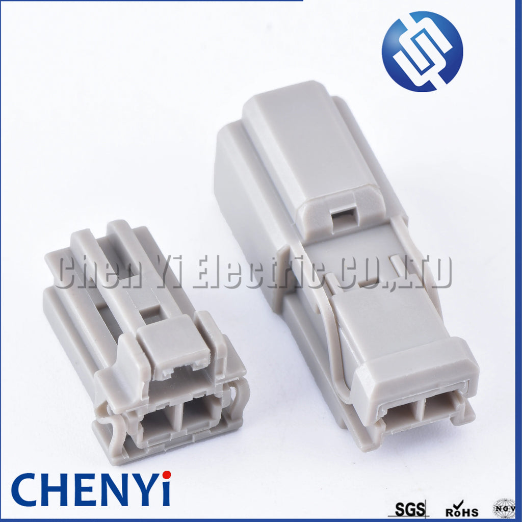 5 Sets 2 Pin Auto Wire Connector Male or Female 2.2MM Socket For Nissan Honda Trunk Car Lock Plug 6098-0239 6098-0240