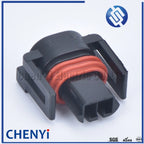 2 Pin female Waterproof Automotive Injector Plug Air Temperature Sensor Connector 12162215