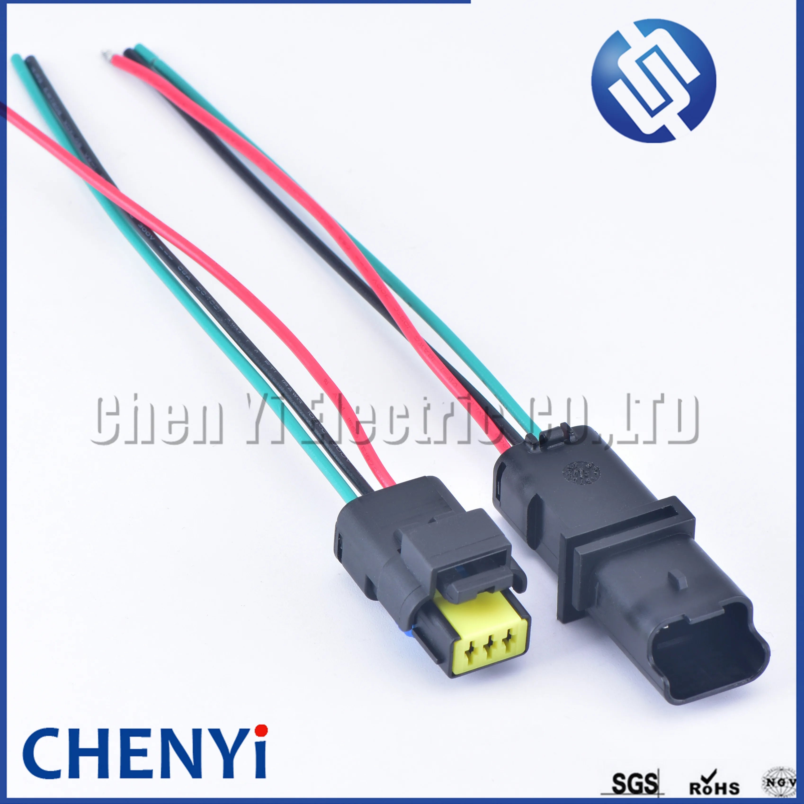 3 pin male or female waterproof automotive connector harness 211PL032S0049 211PC032S0049 For PSA Peugeot Citroen Headlight