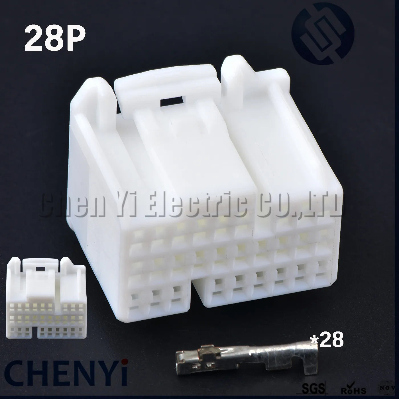 17/22/24/28/31Pin Automotive vehicle central control ecu connector radio mudule Plug 353029-1 For Toyota Honda k20 Nissan proton