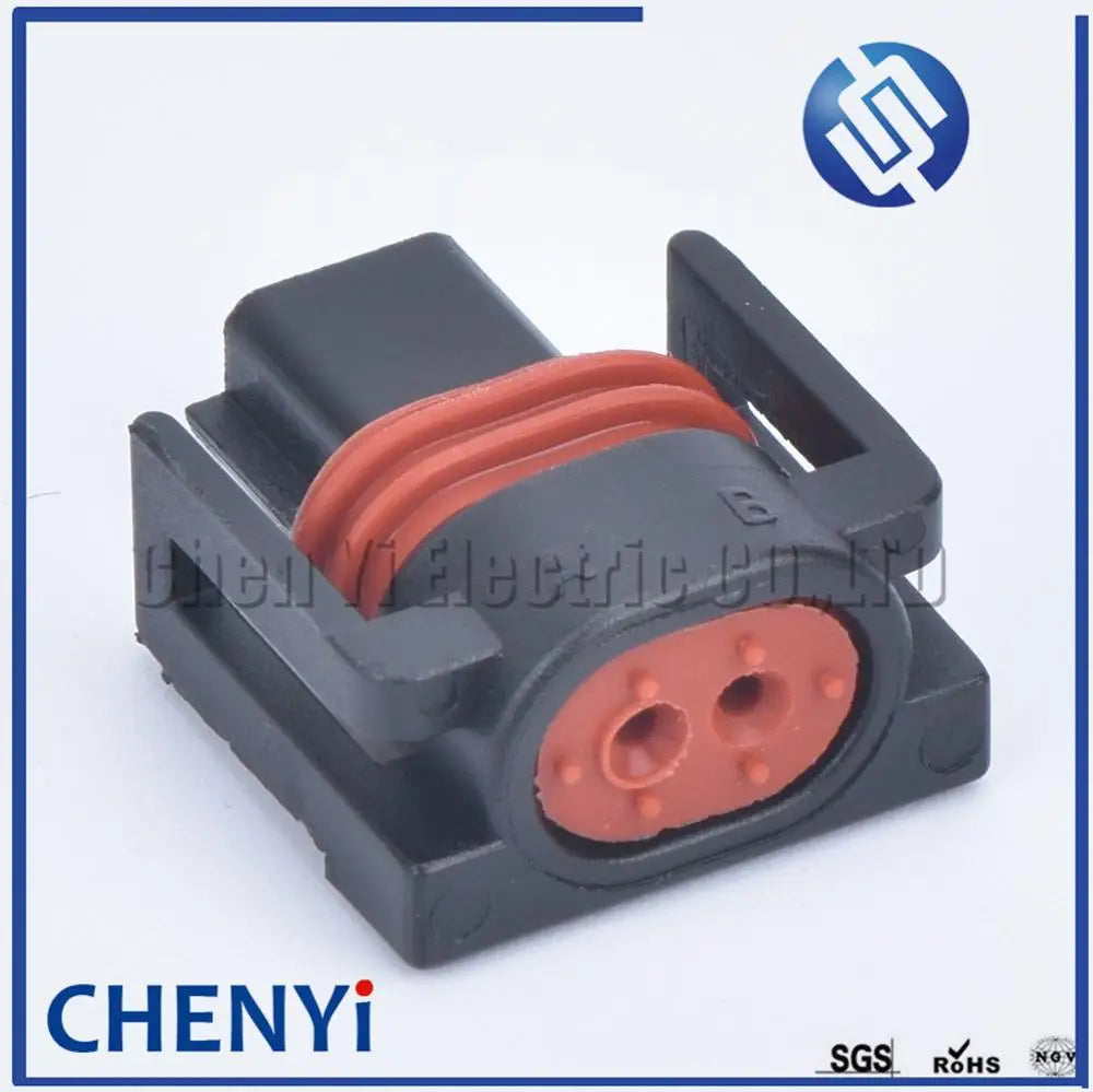 2 Pin female Waterproof Automotive Injector Plug Air Temperature Sensor Connector 12162215