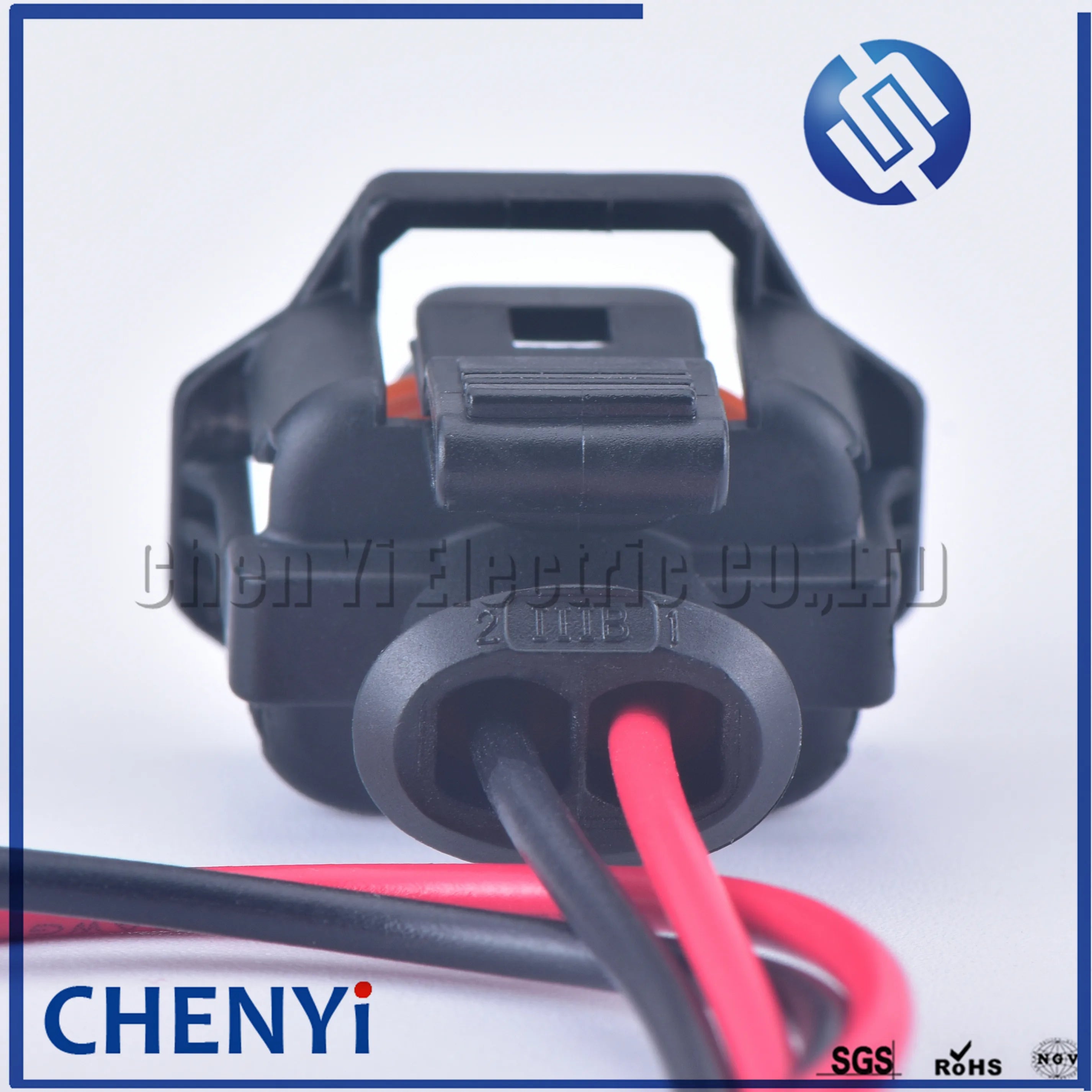 2 Pin automotive plug Diesel Fuel Common Rail Injector Crankshaft Sensor female Connector For Ford Renault 1928403874 with wire