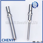 20 Pcs DTM Series Terminals Pins 0462-201-20141/AT62-201-20141 0460-202-20141 Stainless Steel Solid Terminal Deutsch Pin 20 AWG