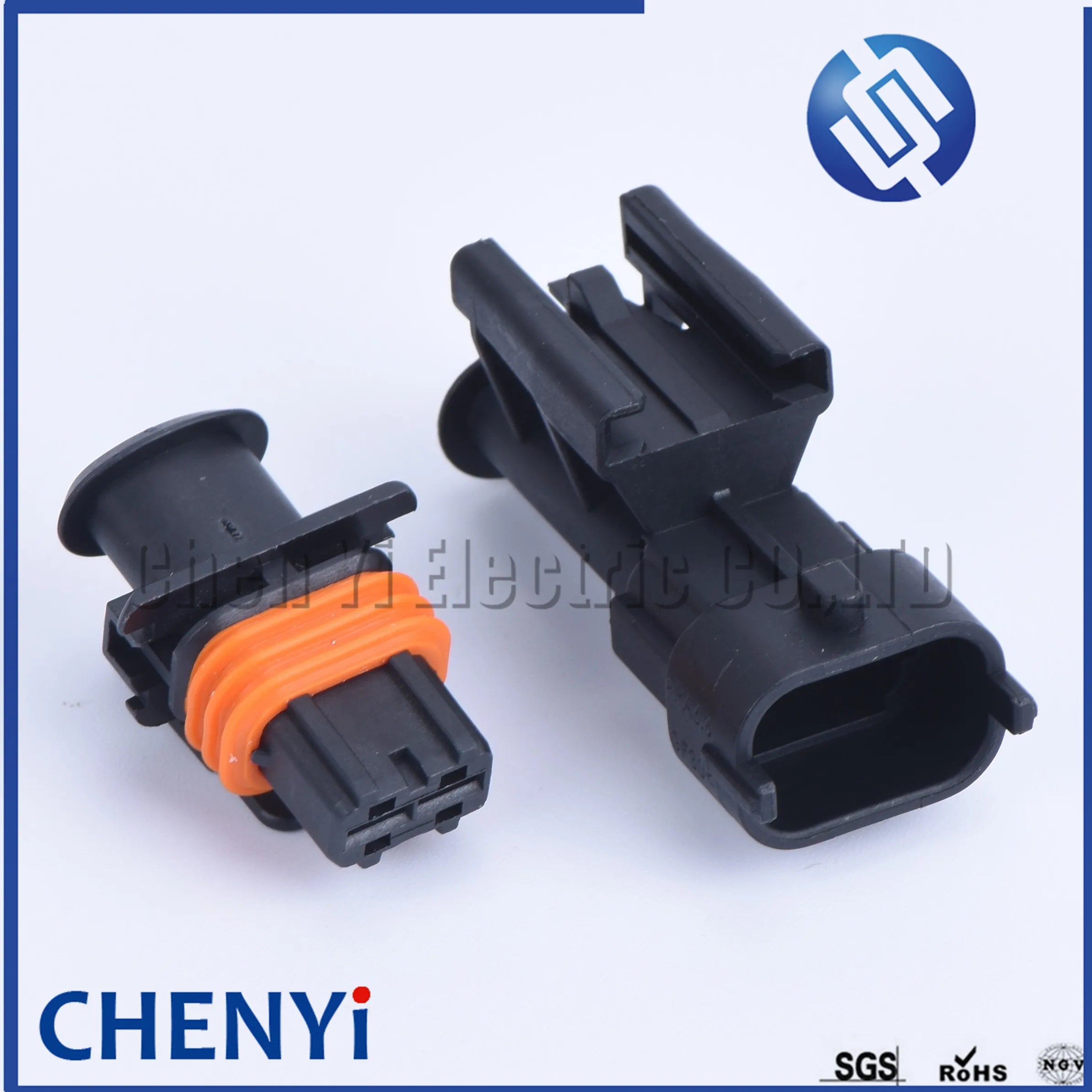 2 Pin 1928404072 1928403137 Male or Female Common Rail Diesel Injector Plug Automotive Connector