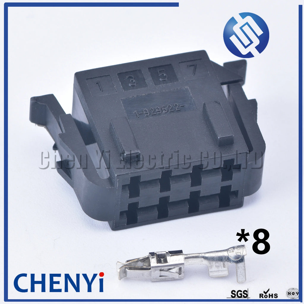 8 Pin 3.5mm male or female191972734 191972724 Auto Electrical Socket Car Connectors 191 972 734 191 972 724 1-929622-1