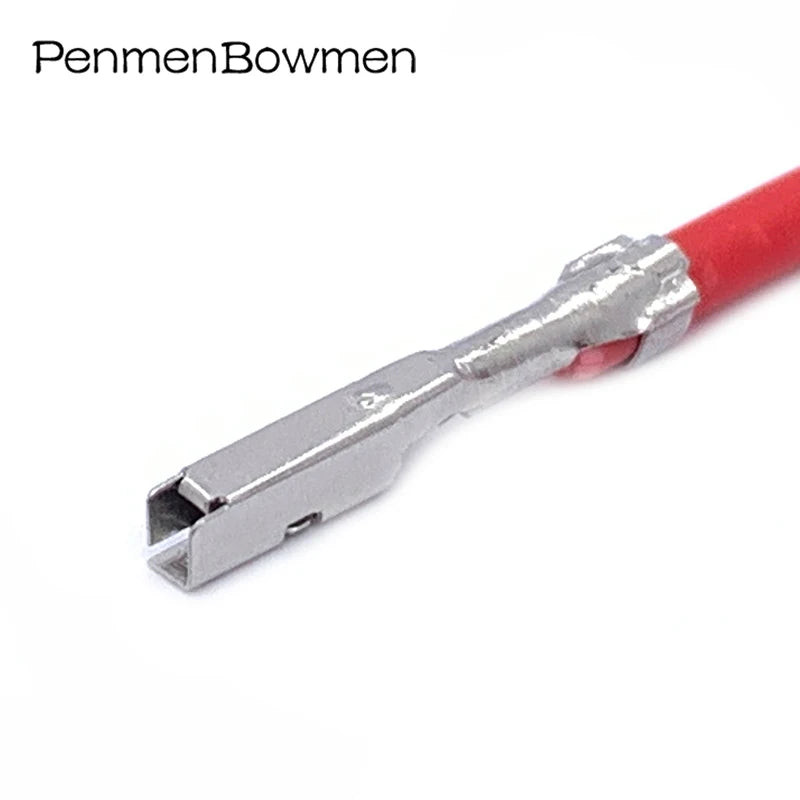 10 Pcs 1.0MM Auto Brass Tinned Crimping Terminal Wire for Electrical Connector MG641299-5 MG641288-4 With Cable