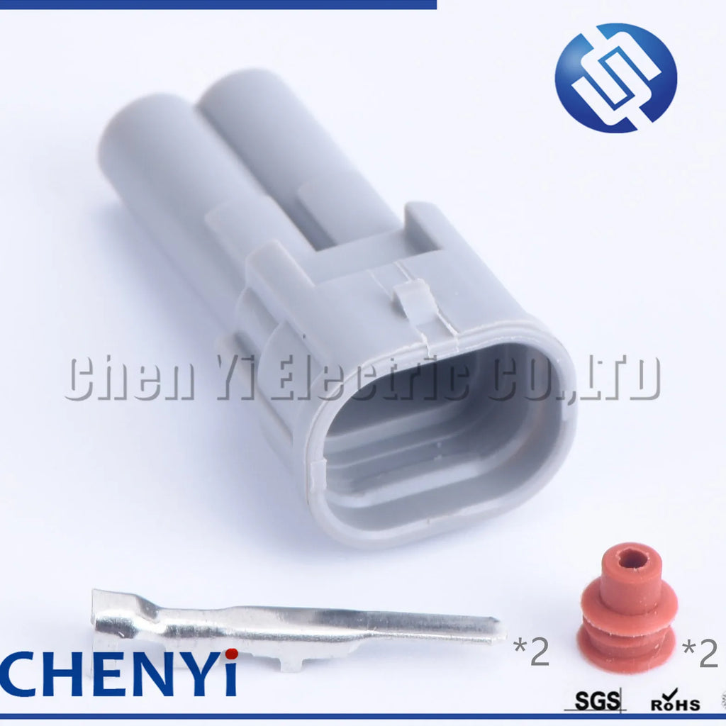 2 Pin 2.0 male or female Auto Waterproof connector Plug Car Fuel Injector connectors for Subaru Mazda WRX 6189-0035 6189-0039