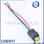 3 pin male or female waterproof automotive connector harness 211PL032S0049 211PC032S0049 For PSA Peugeot Citroen Headlight
