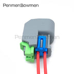 1 Set 2 Pin Auto Fuel Injector Waterproof Female Electrical Connector Wiring Harness for 15423278 15419715