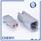 2 Pin connector Auto Waterproof Connector Electrical Inlet Air Temperature Sensor Plug DTM06-2S DTM04-2P For Deutsch DTM