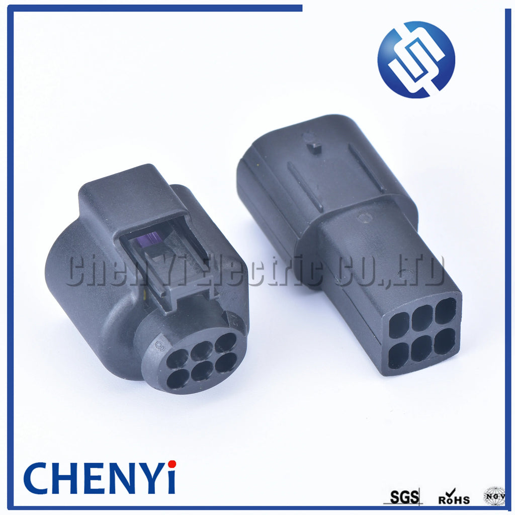 1 sets 6 Pin auto waterproof plug female or male(1.5) LSU 4.9 Wide Band Oxygen Sensor Connector 1928404669 4H0973713 4H0 973 713