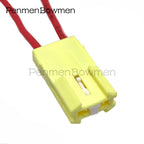 1 Set 2 Pin Car License Plate Light Connector High Position Brake Light Wiring Plug MG610850-4 7283-8123-40