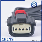 4 Pin car Rear Light Lamp Socket Ignition Coil waterproof Connector Wire harness plug 33471-0406 for Ford Chevrolet Buick