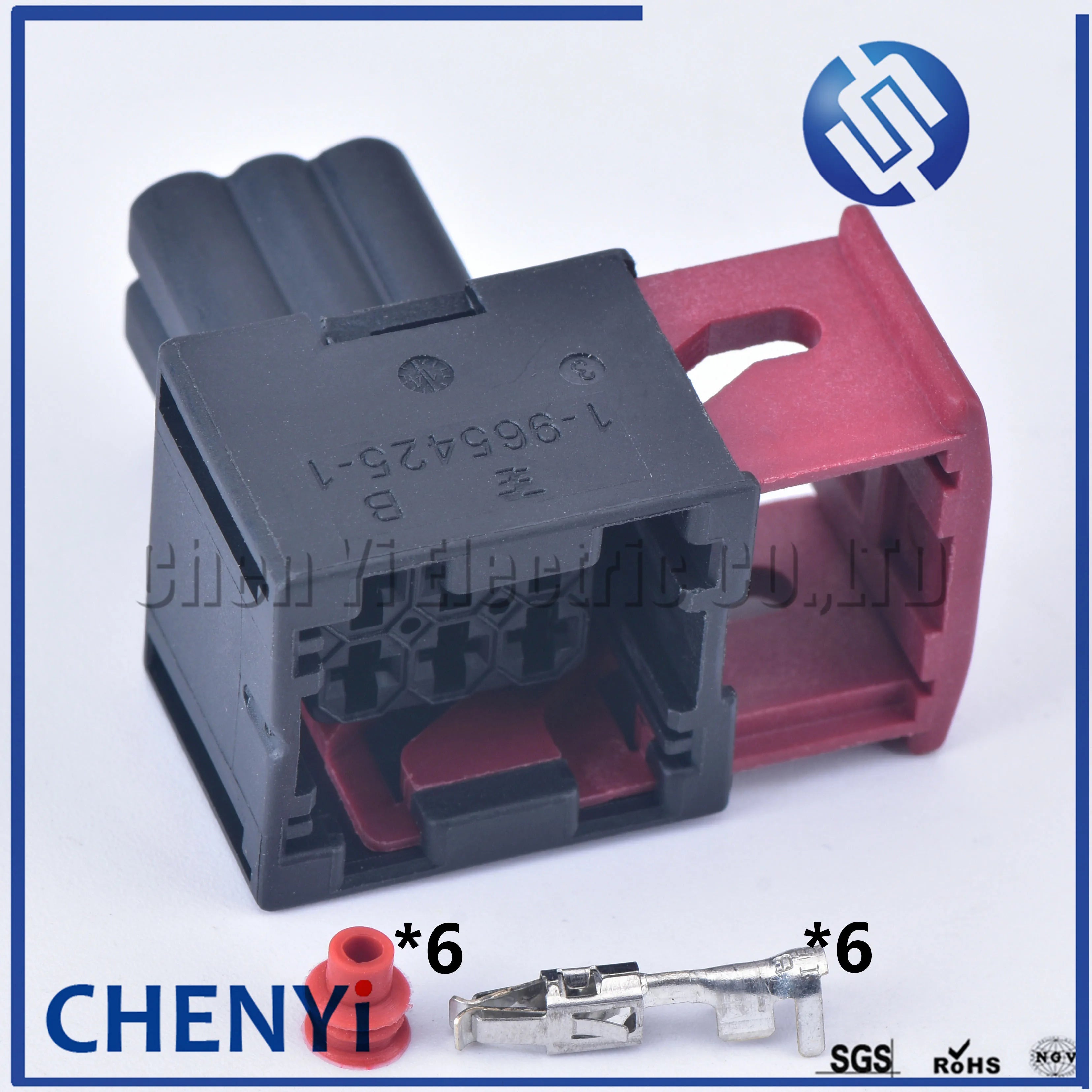 6 Pin 3.5mm automotive electronic waterproof plug wire harness cable sealed connector 1-965425-1 1-1-963212-1 1-962349-1 4113866