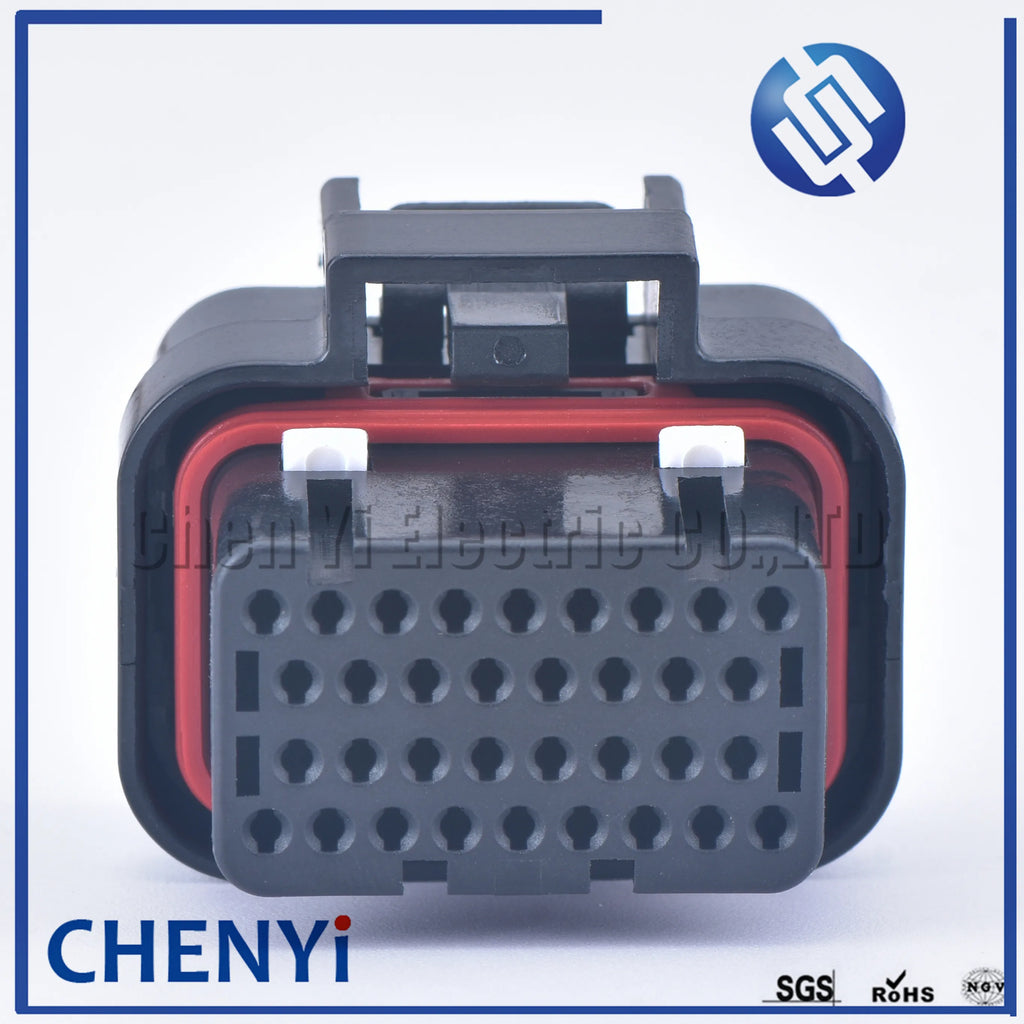 34 Pin 3-1437290-9 1.0mm Series ECU Auto Connector Electrical PCB Computer ECU Connector 64327288-2 4-1437290-1