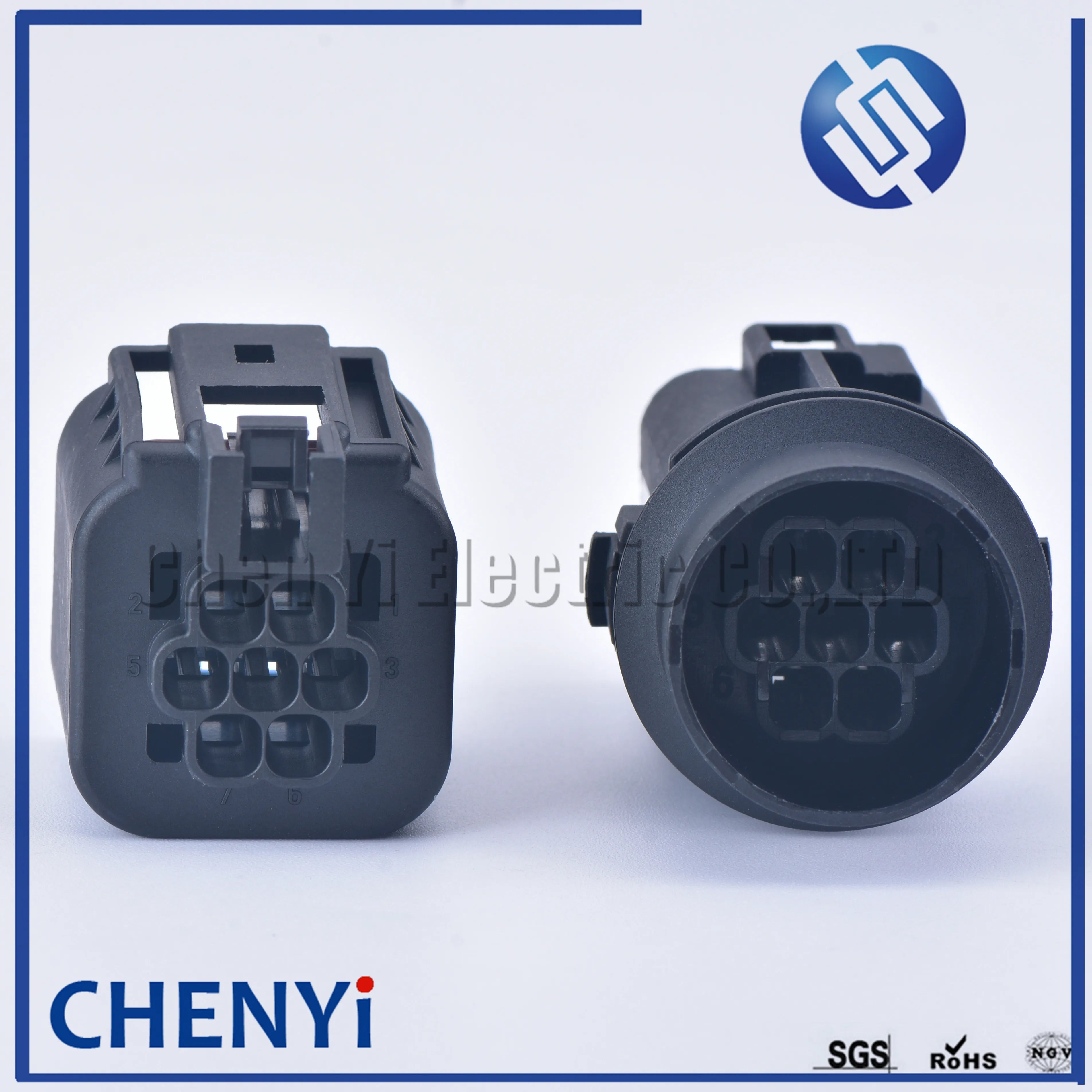 7 pin 3.5 mm WPT-596 3U2Z-14S411-YGA 7 way waterproof  Automotive plug male or female plastic wire cable connector