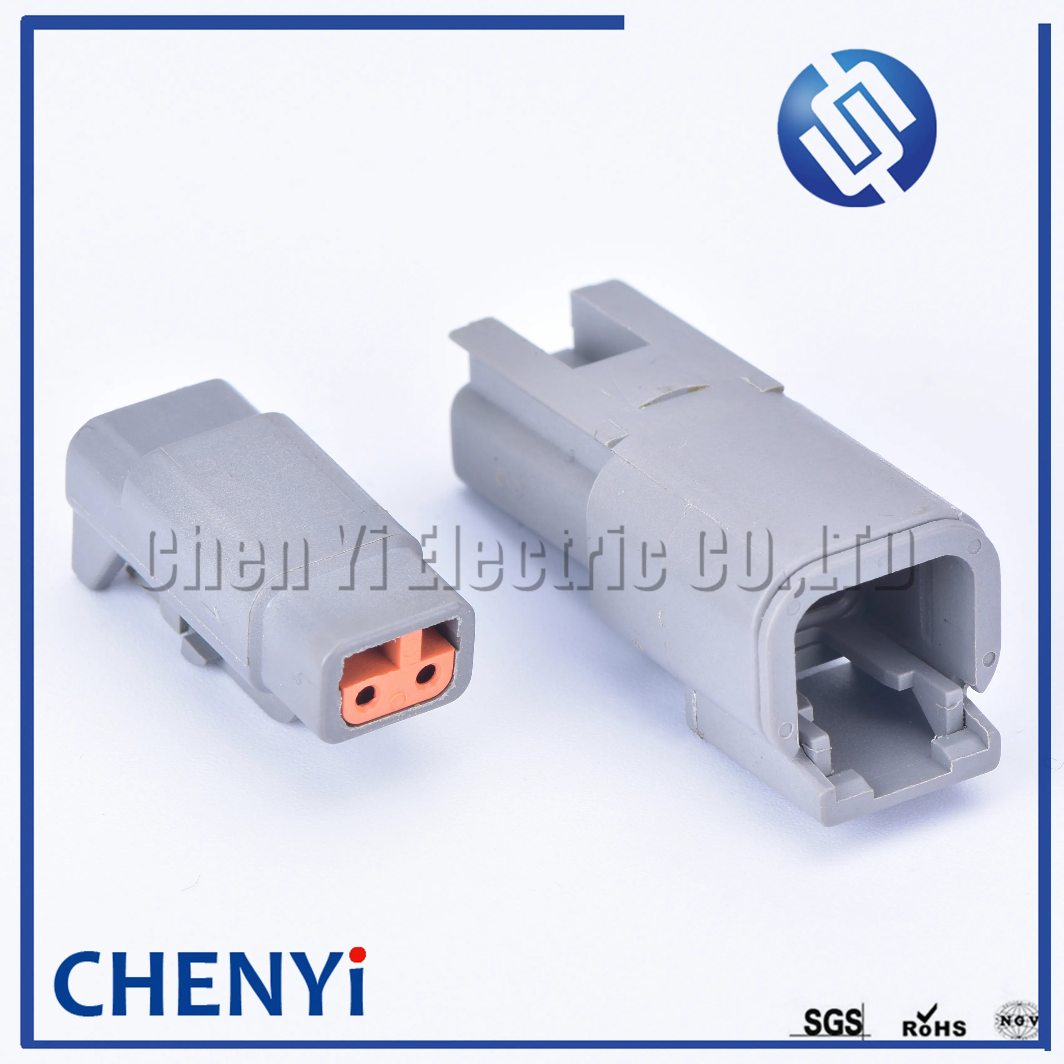 2 Pin connector Auto Waterproof Connector Electrical Inlet Air Temperature Sensor Plug DTM06-2S DTM04-2P For Deutsch DTM