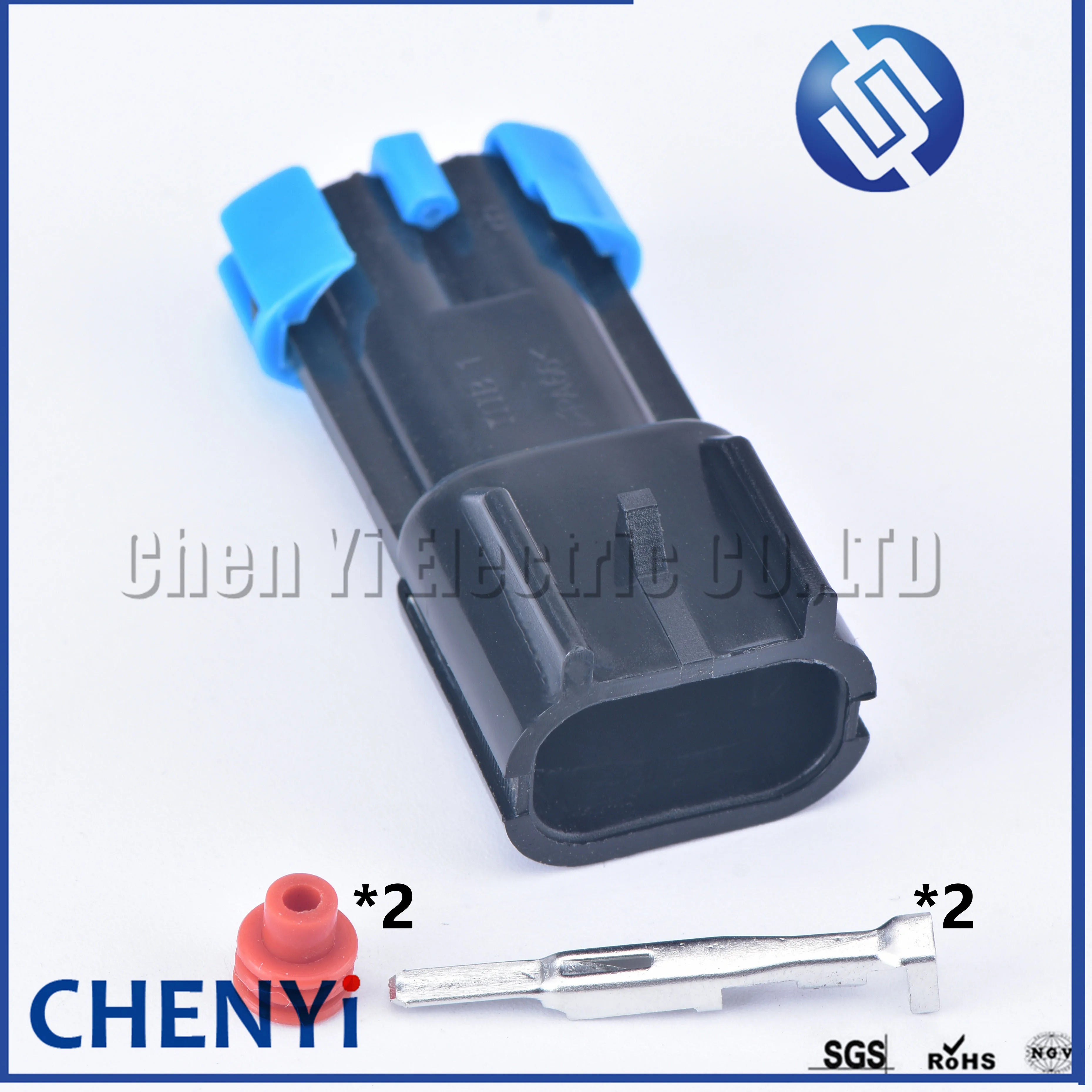 2 Pin Air conditioning compressor plug R90P R90T oil-water separator heating induction diesel filter Connector 15300027 15300002