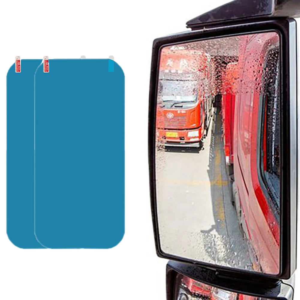 Car Truck Rain-proof Film Rearview Mirror protective Rain Proof Films Anti-Fog Waterproof Film Car Window Transparent Sticker