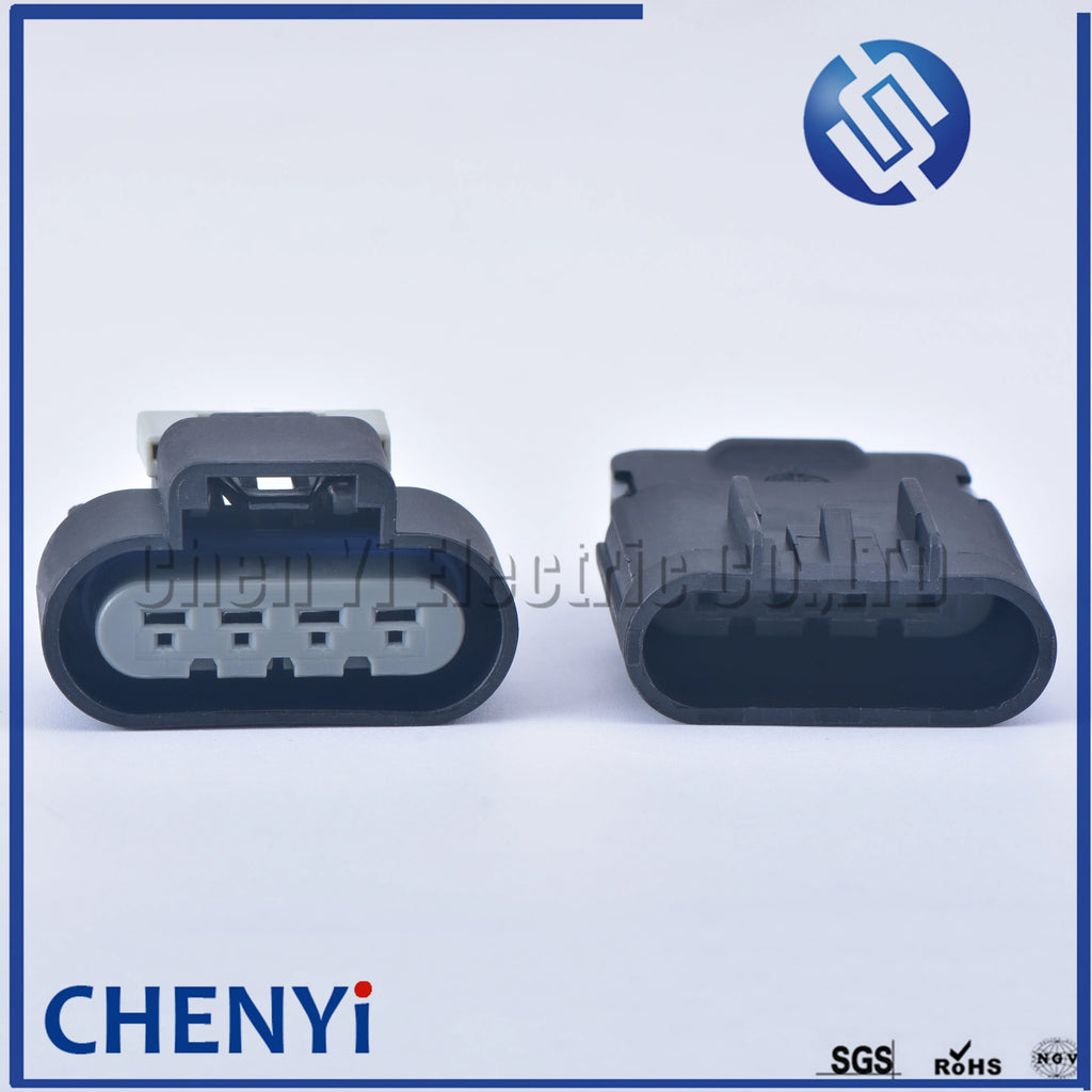 4 Pin male or female waterproof fuel electric pump auto connector 15326633 15326631 For Tahoe gas pump plug Buick GM