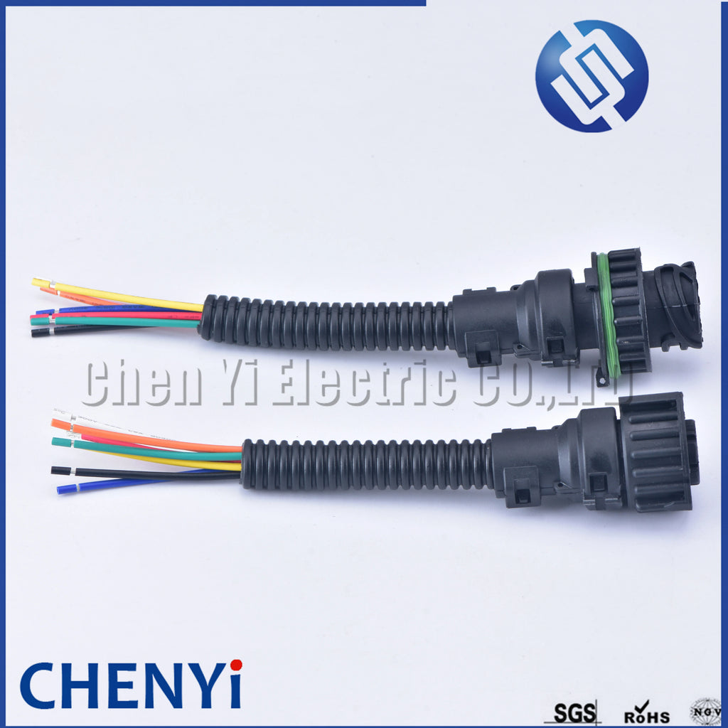 7 Pin plug For Truck DAF MAN Truck Tail Light Connector wire harness 968421-1 967650-1 1718230-1 1-967325-1 1-967402-1