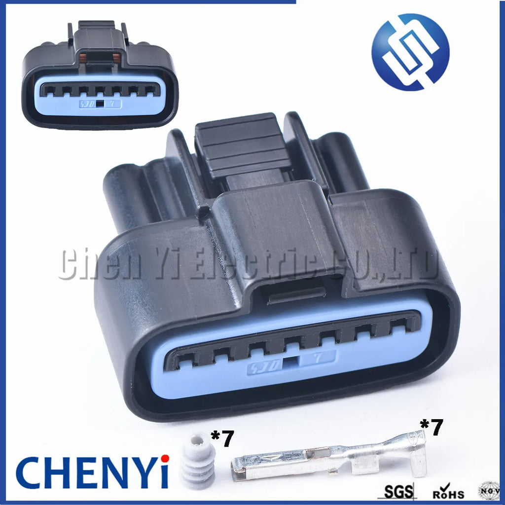 7 Pin Auto waterproof connector Air Flow Sensor 08061010 plug PB536-07027 PB53607027 For Mitsubishi Lancer Evolution Outlander