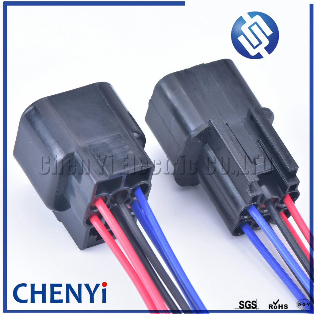 6 Pin 090 Oxygen Sensor Automotive Waterproof Connector Headlamp Fog Lamp Plug PB625-06027 PB621-06020 with wire For Hyundai