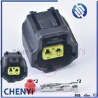 1 set 2 Pin way 1.8 mm female waterproof cable connector plug 178390-1 water temperature sensor 178390-2（Many forms）