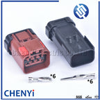 6 Pin male or female plastic waterproof Oil Pump Assembly Plug auto sealed cable connector plug 54200610