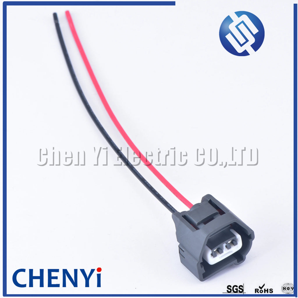 2 Pin Automotive waterproof connector Crankshaft position sensor harness plug For Lexus Toyota 1JZ 2JZ 90980-10947 7283-7023-10