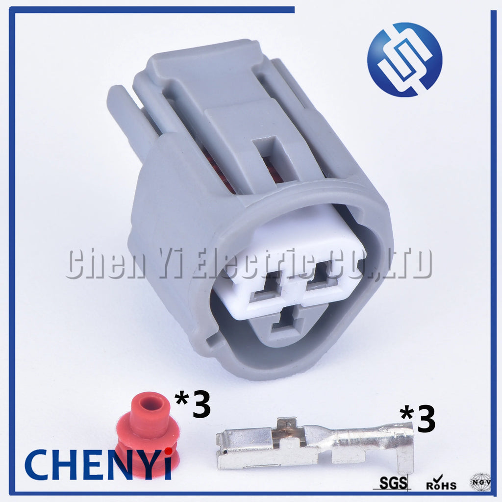 3 Pin Female 2.2 mm Waterproof Automobile connector Housing 6189-0486 Female Water Temperature Sensor Plug For Toyota
