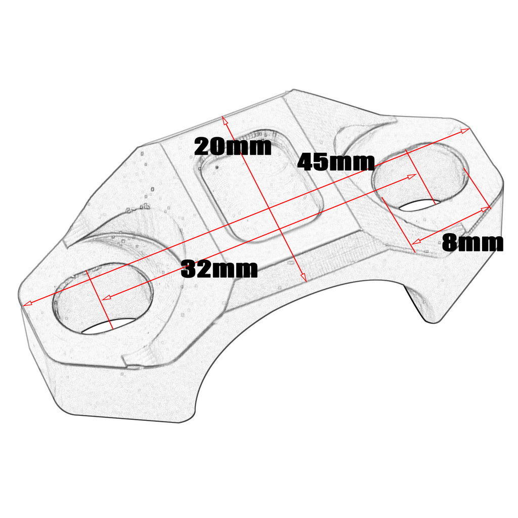 Motorcycle Clutch Brake Master Cylinder Handlebar Bar CNC Clamp Cover For Honda KTM Yamaha Kawasaki Suzuki ATV Dirt Bikes Parts