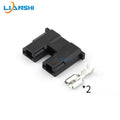 Automotive connector electronic throttle plug 2-hole wiring harness connector DJ7021LB-6.3-21
