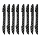 Car Door Carbon Fiber Anti-collision Protector Bar Stickers Rearew View Mirror Cover Protection StripSide Edge Protection Amagi