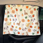 Baby Car Suction Cup Curtain Window Sunshade Cover Cute Universal Side Window Sunshade UV Protection for Kid Baby Children Amagi