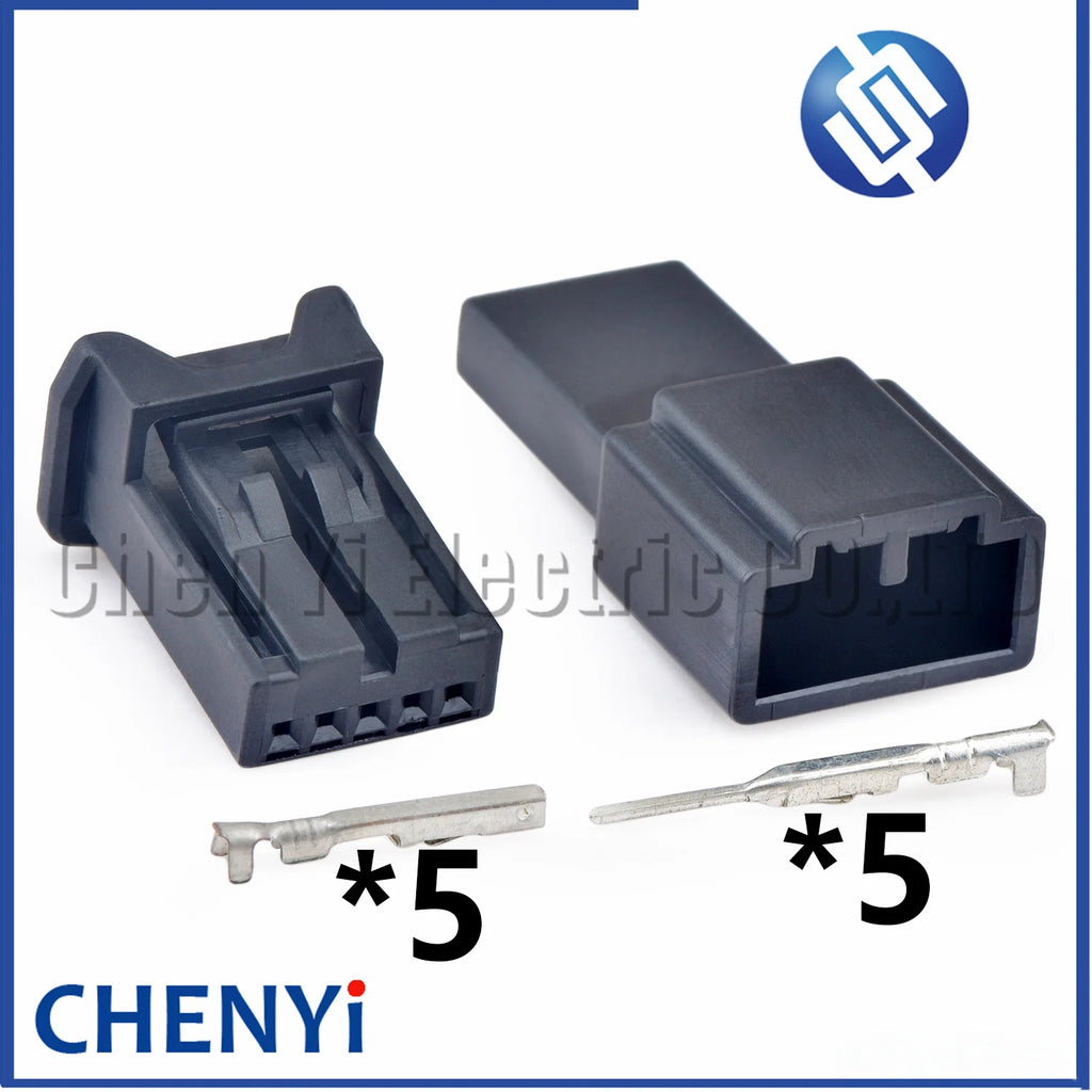 5 Pin Automotive Paddle shifters connector Car Window Lifter gear lever Plug Sockets 7287-7165 90980-12954