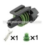 1 Pin Connector Waterproof 1.5mm Male Female Connector Automotive Automobile Housing Electrical Wiring Harness 15345499 15336376