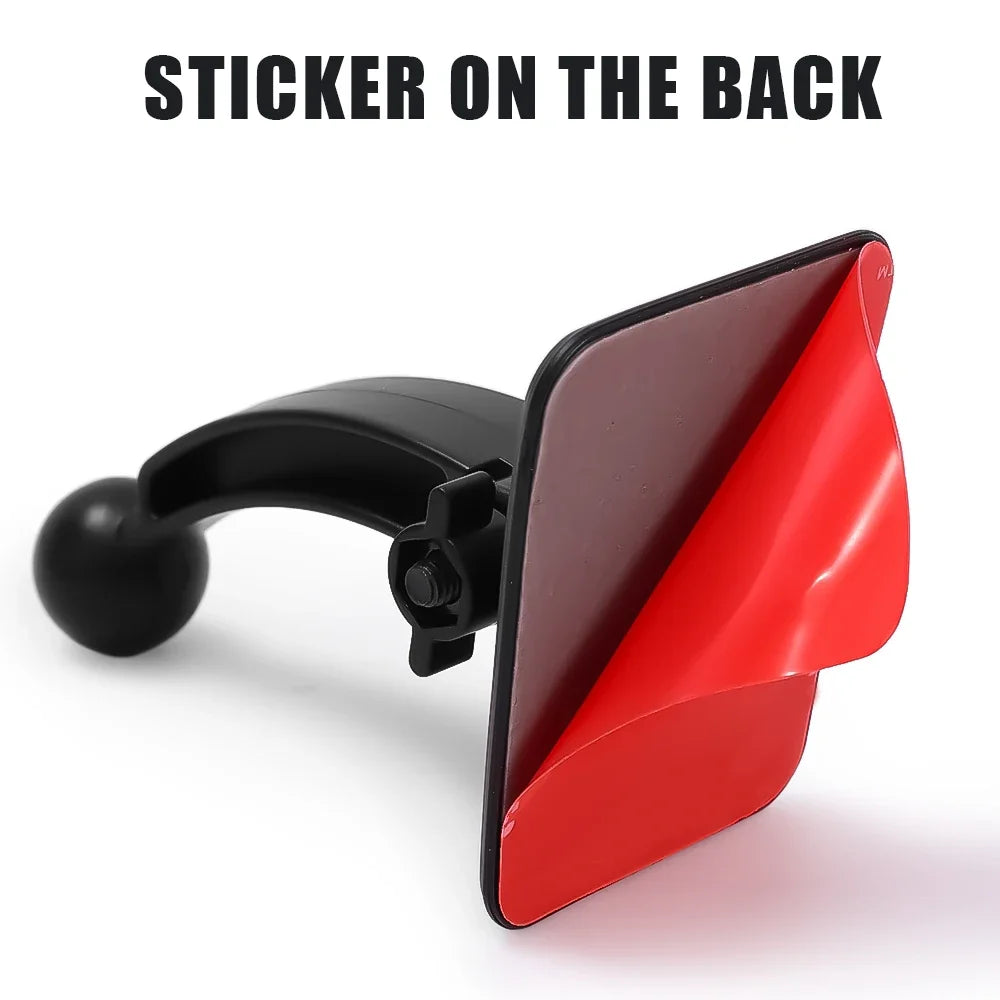 Universal Car Phone Holder 17mm Ball Head Base 180 Degree Rotation Dashboard Mount Bracket for IPhone14 13 Xiaomi Samsung Tools