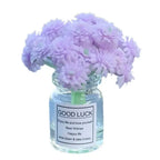 Car Interior Decoration Auto Dashboard Gadgets Ornament Cute Simulation Flowers Vase Sakura Gypsophila For Girl Woman Amagi