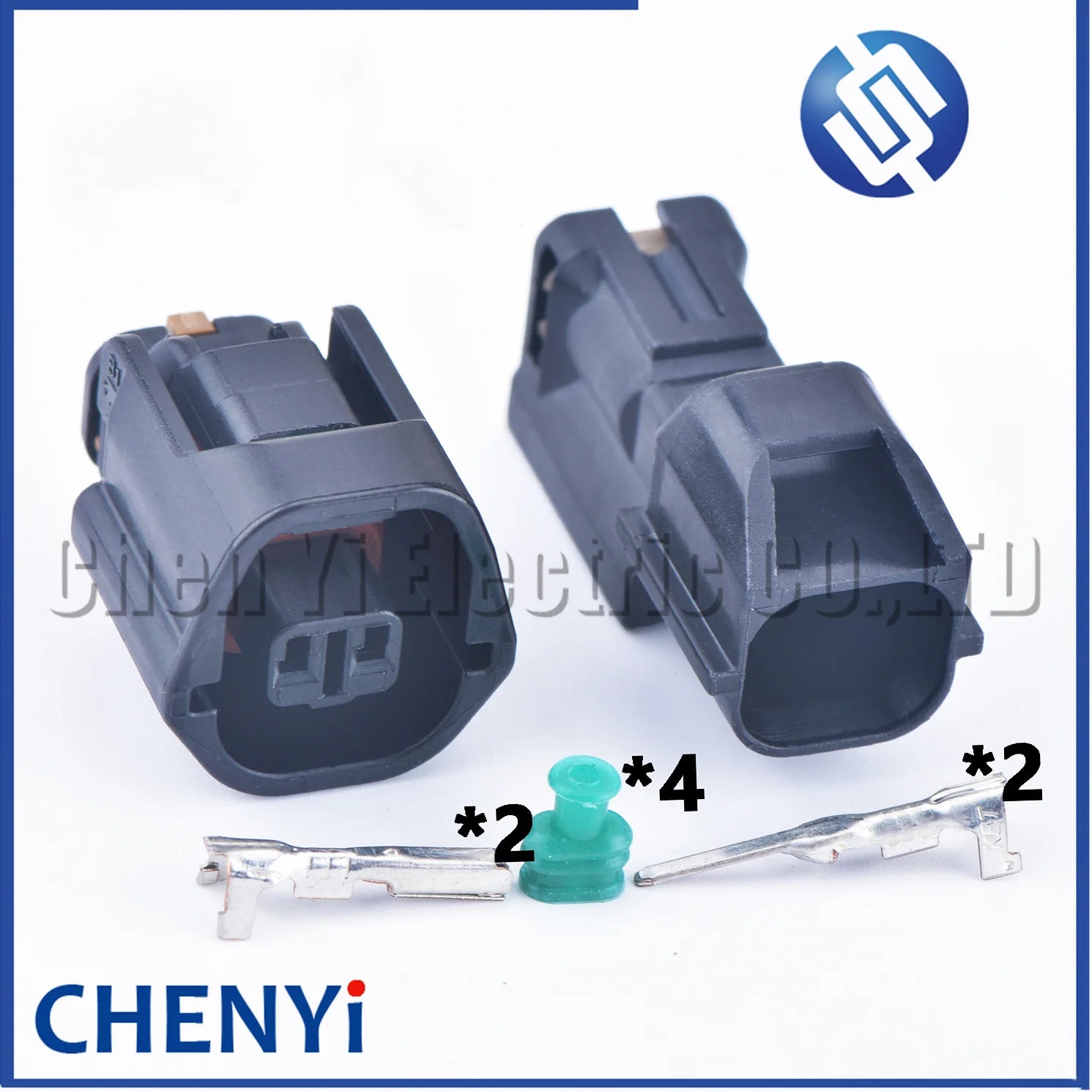 2 Pin car waterproof reversing radar probe sensor wire connector 7283-8720-30 7182-8720-30 for Nissan parking sensor plug