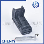 1 set 2 Pin car Door Lamp Socket Interior LED Light Plug Speaker Connector 4B0971832 4B0 971 832 4E0 972 575 1534112-1 1534027-1