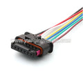 7 PIN Automotive Waterproof 1.2mm Female Connector Wiring Harness For VW Audi 6189-7732/5QF973707