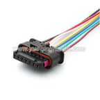 7 PIN Automotive Waterproof 1.2mm Female Connector Wiring Harness For VW Audi 6189-7732/5QF973707