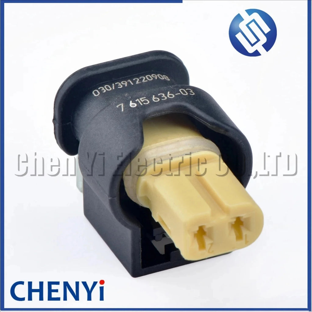 2 Pin Automotive waterproof connectors Fuel injector Wire harness plug 7615636-03 805-120 7615636-02 A0255456526
