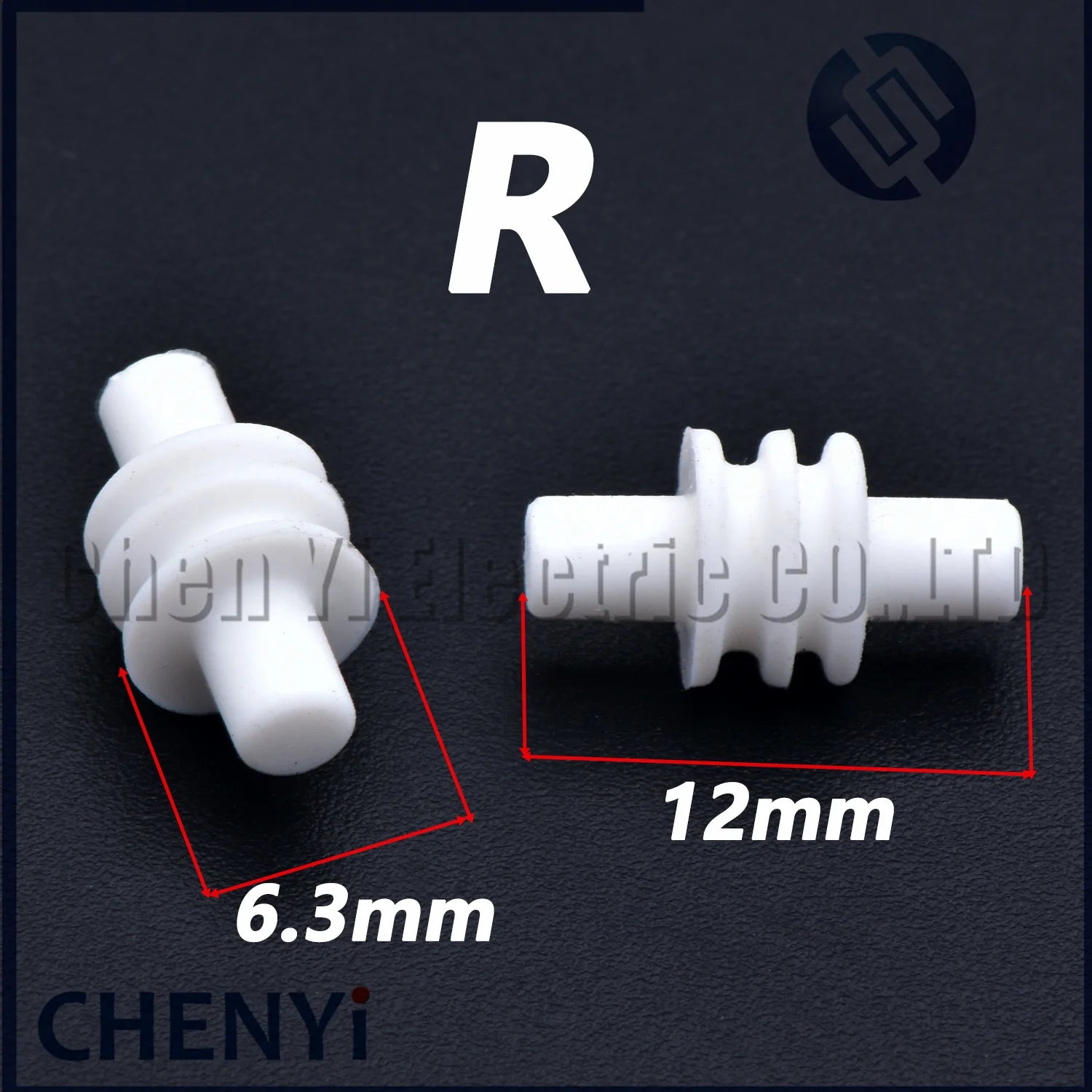 100 Pcs 1/1.5/1.8/3.5/4.8/6.3 car wire connector waterproof ring circle rubber seal solid plug silicone sheath cap for Connector