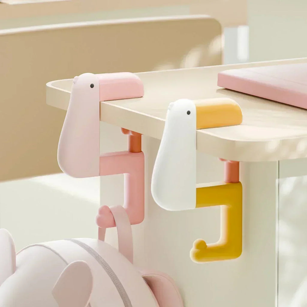 Thinking Duck Schoolbag Hook Free Punch Bag Hook Desk Side Hanging Backpack Magic Storage Hook Amagi
