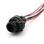7Pin Connector Waterproof 1.5mm Male Female Connector Automotive Wiring Harness Cable Socket for Volvo 1718230-1 1-967650-1