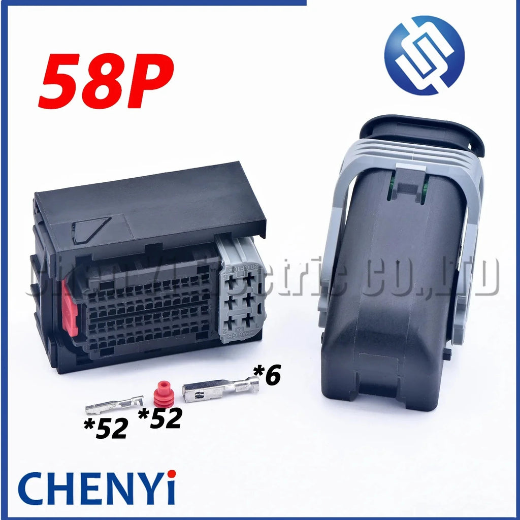 58 Pin Auto waterproof electronic control unit connector Computer board plug 15494596 For CUMMINS ECU DCM3.2 ISF2.8/3.8